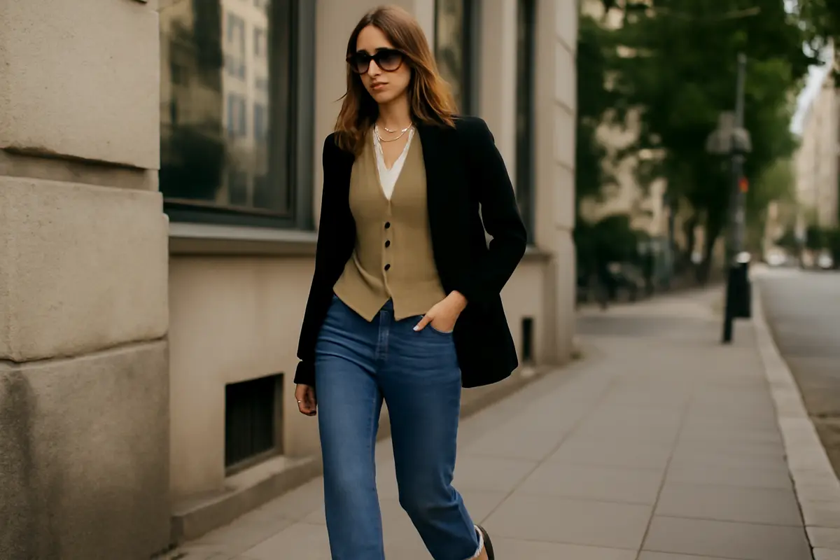 Come indossare il gilet sartoriale fuori dall’ufficio: idee e spunti pratici per look chic urbani