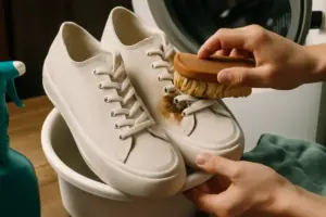Scarpe in tessuto lavabile: gestire le macchie senza danneggiare i materiali
