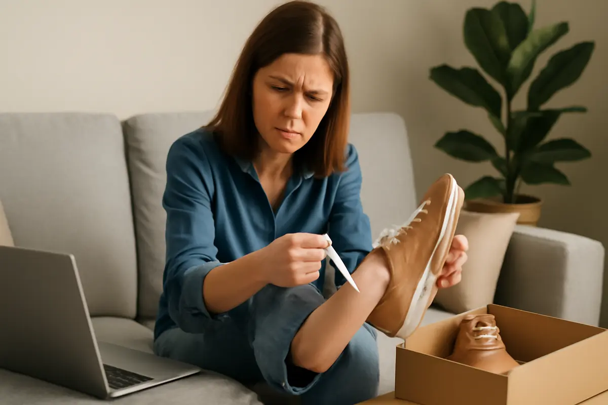 Quali errori evitare nell’acquisto di scarpe online? Le dritte per non sbagliare misura