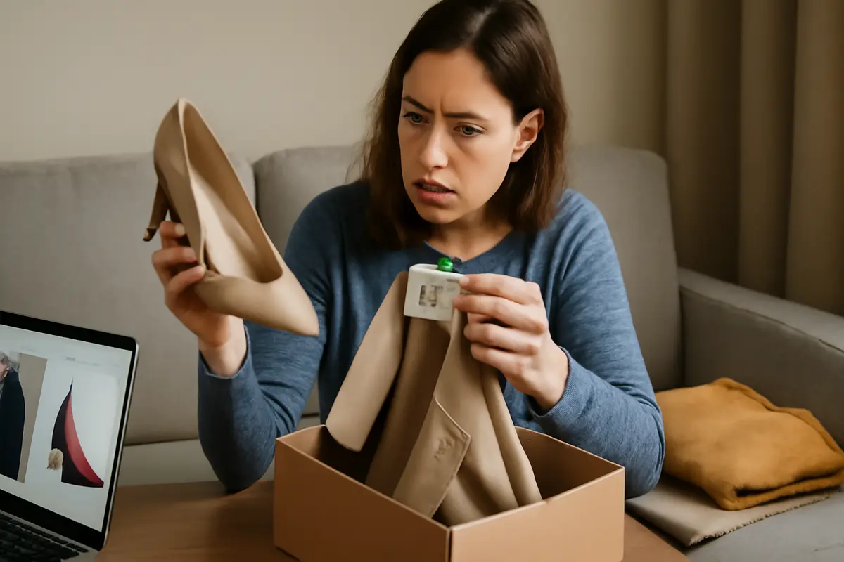 Cosa controllare sempre prima di acquistare scarpe e abiti in outlet online? Il passaggio che riduce errori