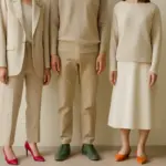 Scarpe colorate sugli outfit neutri: i trucchi per creare punti luce senza eccessi
