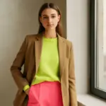 Come indossare i colori fluo senza strafare? Il piccolo trucco per look vivaci ma sofisticati