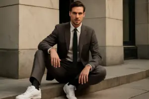 Sneakers con abiti eleganti, è possibile? Il segreto per un look moderno senza errori